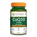Pure Nutrition Bio Coenzyme Q10 175mg | Coq10 Supplement With Ubiquinol | High Absorption Coq10 Capsules For Heart Health, Energy & Antioxidant Support - 60 Veg Capsules