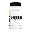 NutraBio L-arginiini täydentää, 750 mg ... Typpioksidin esikursori, tukee veren virtausta, verisuonistoa ja lihasten kasvua- L Arginiini täydentää miesten ja naisten - 120 kapselia