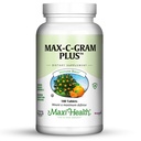 Maxi Health Max C Gram Plus -Luonnollisesti vapauttava puskuroitu C-vitamiinitabletit, 180
