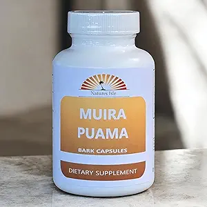 Geneerinen Muira Puama Bark Powder Kapseli 500 mg - 240