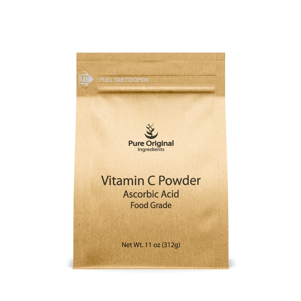 C-vitamiinijauhe, 11 oz, askorbiinihappo