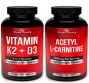 Vitamin K2 med D3 & Acetyl L-Carnitine Bundle