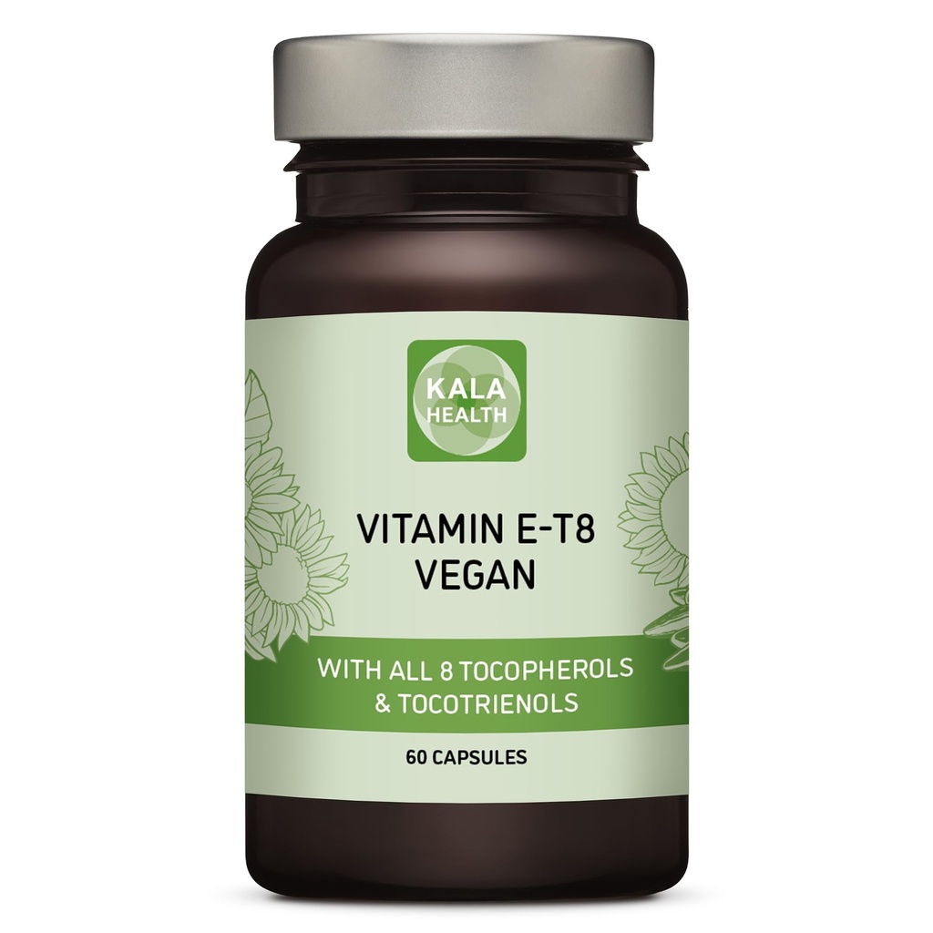 Ainutlaatuinen vegan Formula, jossa kaikki 8 tokoferolia ja tokotrienolia E-vitamiinia ...