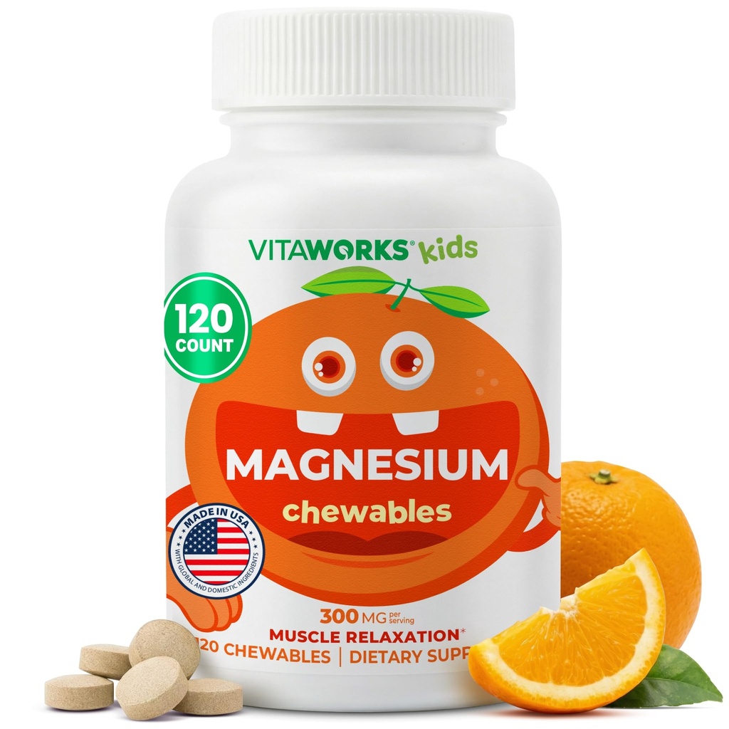 Lapset Magnesium Pureskeltava 