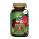 Nature's Way CranRx Cranberry Gummies, Virtsatie terveystuki*, 100% Koko karpalo hedelmäkeskittymä D-mannoosi, C-vitamiini, 50 Gummies (Packaging May Vary)