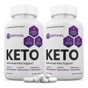 (2 pakkaus) Optimaalinen Keto pillereitä 1275MG Uusi & Parannettu Formula sisältää Apple Sider Viinietikka Extra Neitsyt Olive Oil Powder Vihreä Tea Leaf 120 kapselia