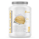 Metabolic Nutrition - Musclean - Milkshake, Whey High Protein Meal Replacement, Underhåll Nutrition, Low Carb, Keto Diet, Digestive Enzymes, Vanilla, 5 Pound (50 ser)