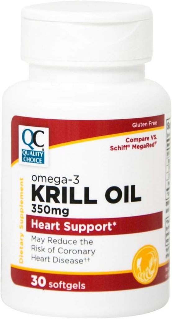 Laatu valinta Krill Oil 350 Mg Softgels 30Ct