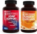 BioEmblem Turmeric Curcumin täydentää BioPerine ja yhteinen tuki