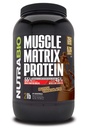 NutraBio Muscle Matrix Protein Powder - 25g proteiinia Per Scoop - Whey Isolate ja Micellar Casein Combo nopea ja hidas julkaisu - Dutch Chocolate - 2 punta, 28 tarjoilua