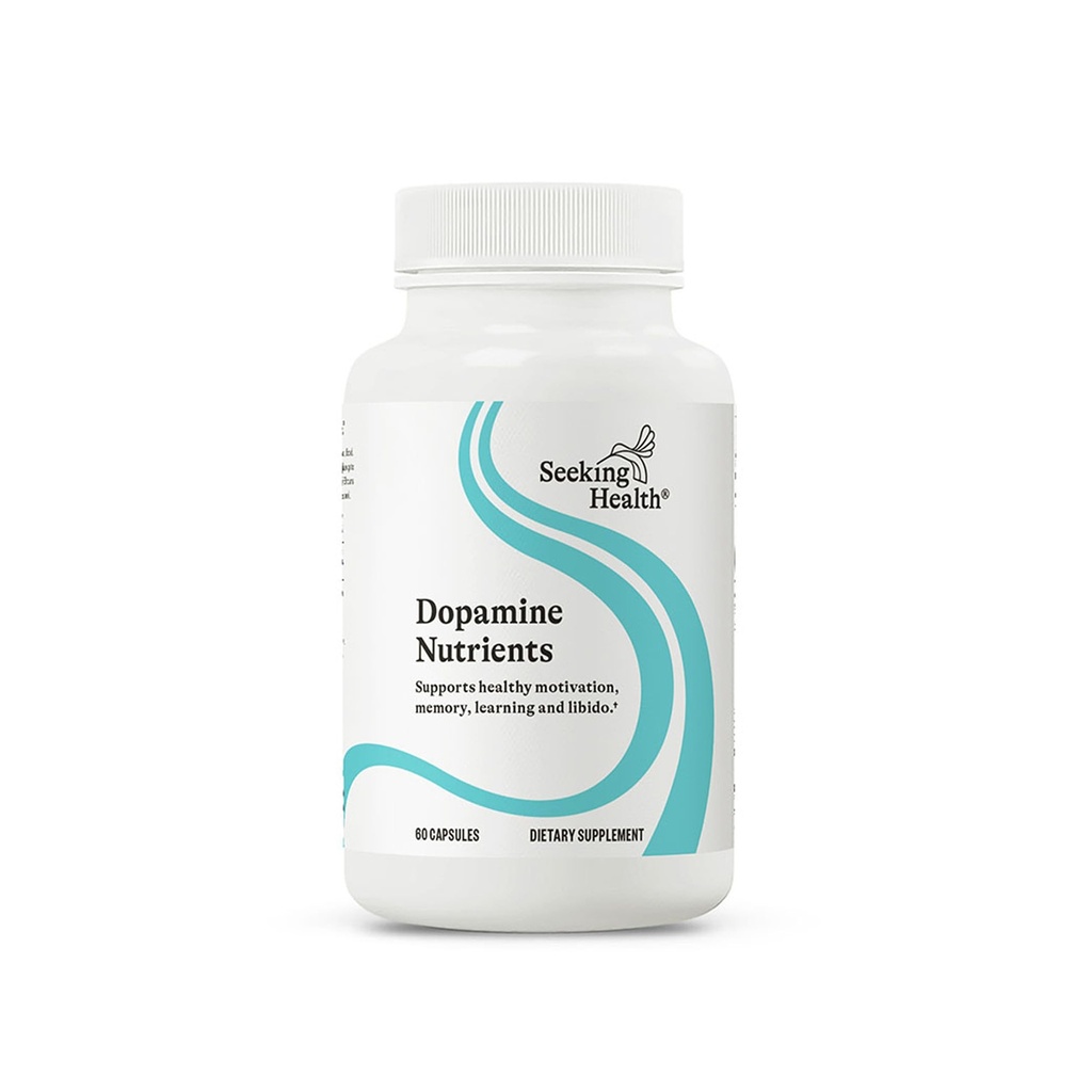 Etsiminen Health Dopamiiniravinteet, energiatuki, antioksidantti tuki, kasvissyöjä (60 kapselia)