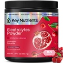 Avainaineet Multivitamiini Elektrolyyttejä Powder No Sugar - Sweet Cherry Pom Electrolyte Powder - Endurance & Energy Supplement - Hydration Powder - Ei kaloreita - 90 Tarjoukset - Valmistettu USA
