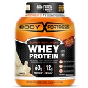 Body Fortress Super Advanced Whey Protein Powder, Vanilla, Immuno Support (1), Vitamiinit C & D Plus Sinkki, 3,9 lbs.