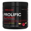 PEScience Prolific Pre Workout Powder för män och kvinnor med L-Citrulline Nitric Oxide Booster, Energy Powder & Nootropic för Focus - Preworkout utan Beta Alanine - 40 skopor, Raspberry Lemonade