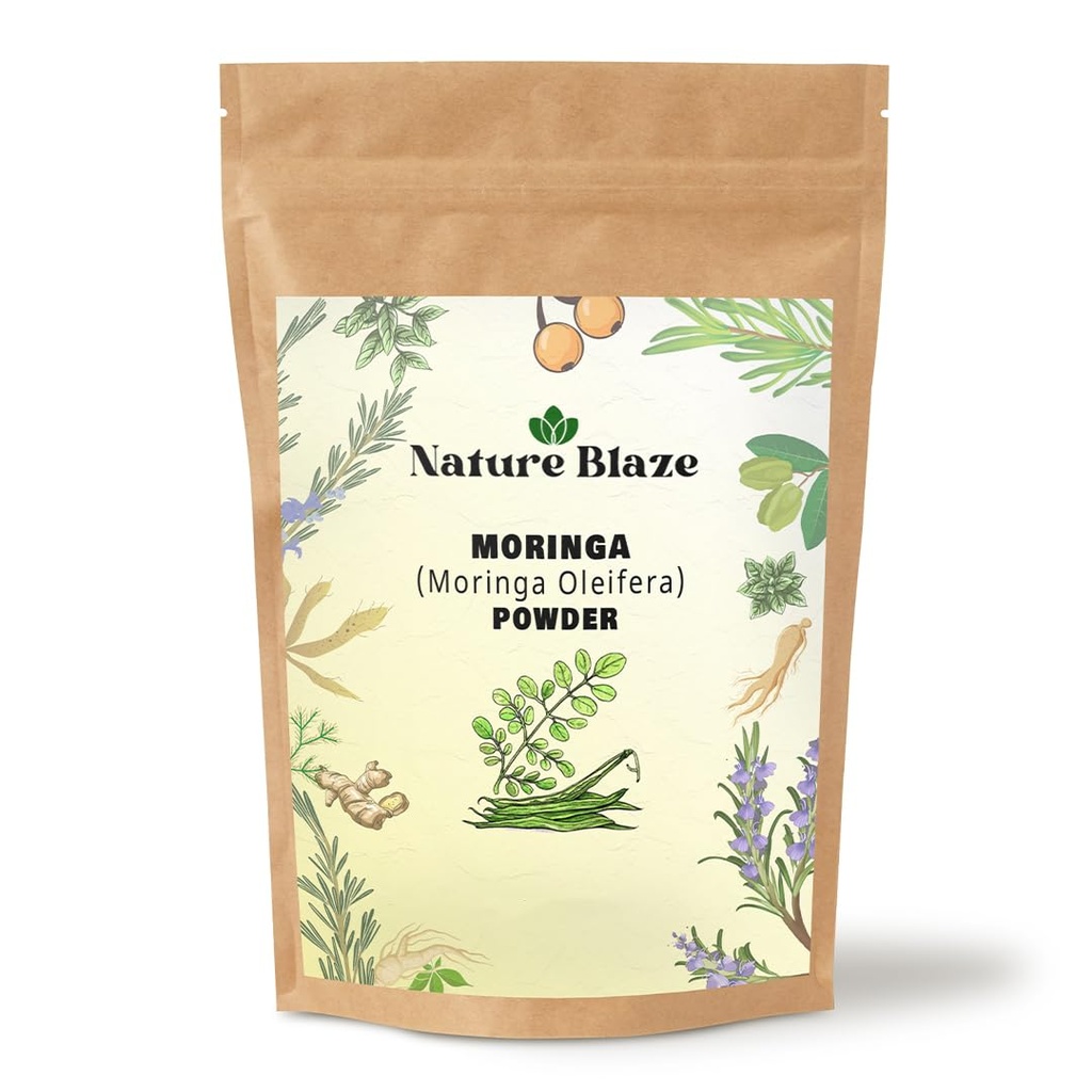 Moringa Powder Moringa Leaf Powder, Gluten Free, No Additives (Moringa 100gm (3,5 Oz)