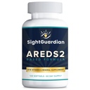 AREDS2 Perustunut silmä-vitamiini-Mineraali täydennysosa (120 nl. 60 päivän tarjonta) - AREDS2 Based Supplement silmät - Low Sinkki Formula - Silmän näkö täydentää ja vitamiini