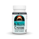 Källa Naturals N-Acetyl Cysteine Antioxidant Stöd 600 mg Kosttillskott som stöder andningshälsa * - 60 tabletter