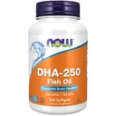NYT Lisäravinteet, DHA-250, 125 EPA, molekyylitislattu, tukee aivojen terveyttä*, 120 Softgels