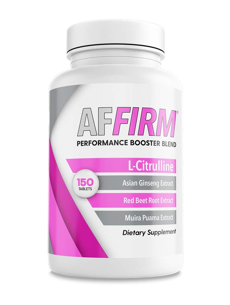 AFIRM Typpioksidi Booster naisten ruokavalio täydentää 750 mg 150 tablettia (75 päivän tarjonta) ...
