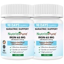 Carbonyl Iron Tablet 65 mg ja 270 mg C-vitamiinia.