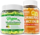 Ekologiskt gummi 1000mg med Vegan multivitamin för kvinnor män