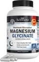 BioSchwartz Magnesium Glycinate 500 mg kapselit (120 minikapselia) Maksimi-imukyky Magnesiumlisä terveille hermoille Lihakset Heart Mood and Sleep Support (Vegaani, Gluteeniton, ei GMO)