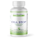 CELL STOP - Tehokas soludivisioona tuki, Propriety Blend sisältää Curcumin, Vihreä Tea, Reishi Mushroom, Turkey Tail Mushroom, Parsakaaliuute, 1,3/1,6 Beta Glucan, ja muut - 120 kasviskapselit