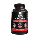 PURE ALKUPERÄISET AINEET Punainen Clover (365 kapselia) Ei magnesiumia tai riisiä Fillers, aina puhdas, Lab vahvistettu
