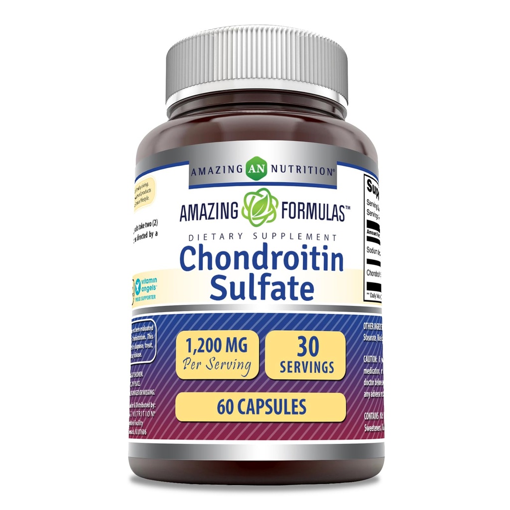 Amazing Formula Chondroitin Sulfaatti 1200 mg Per serving Supplement ...