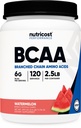 Nutricost BCAA Powder 2:1:1 (Watermelon, 120 tarjoilua) - Gluteeniton, ei-GMO, kasvissyöjä