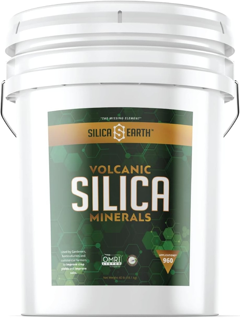 Volcanic Silica Minerals Micronized - 40 lbs