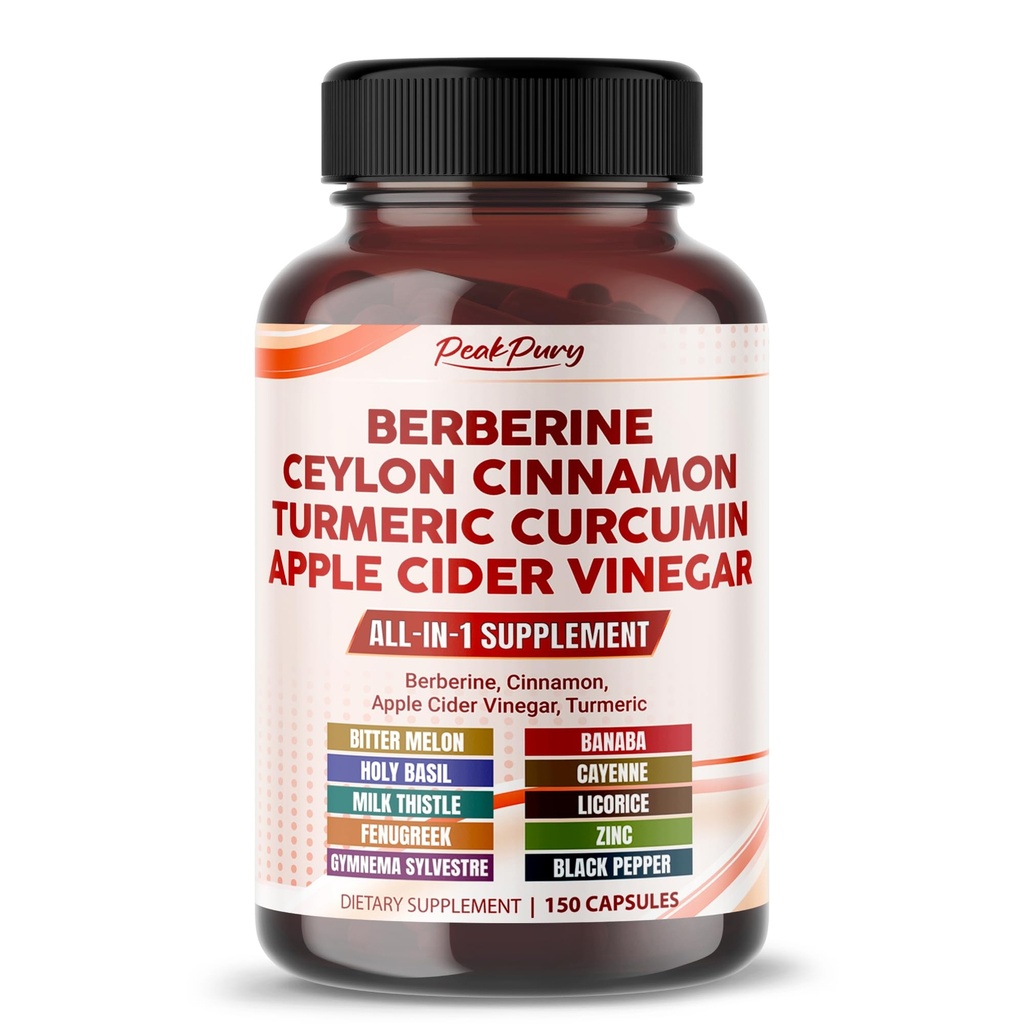 Berberiini Kaneli omena siideri Viinietikka Turmeric - yleistä hyvinvointia tuki- valmistettu USA