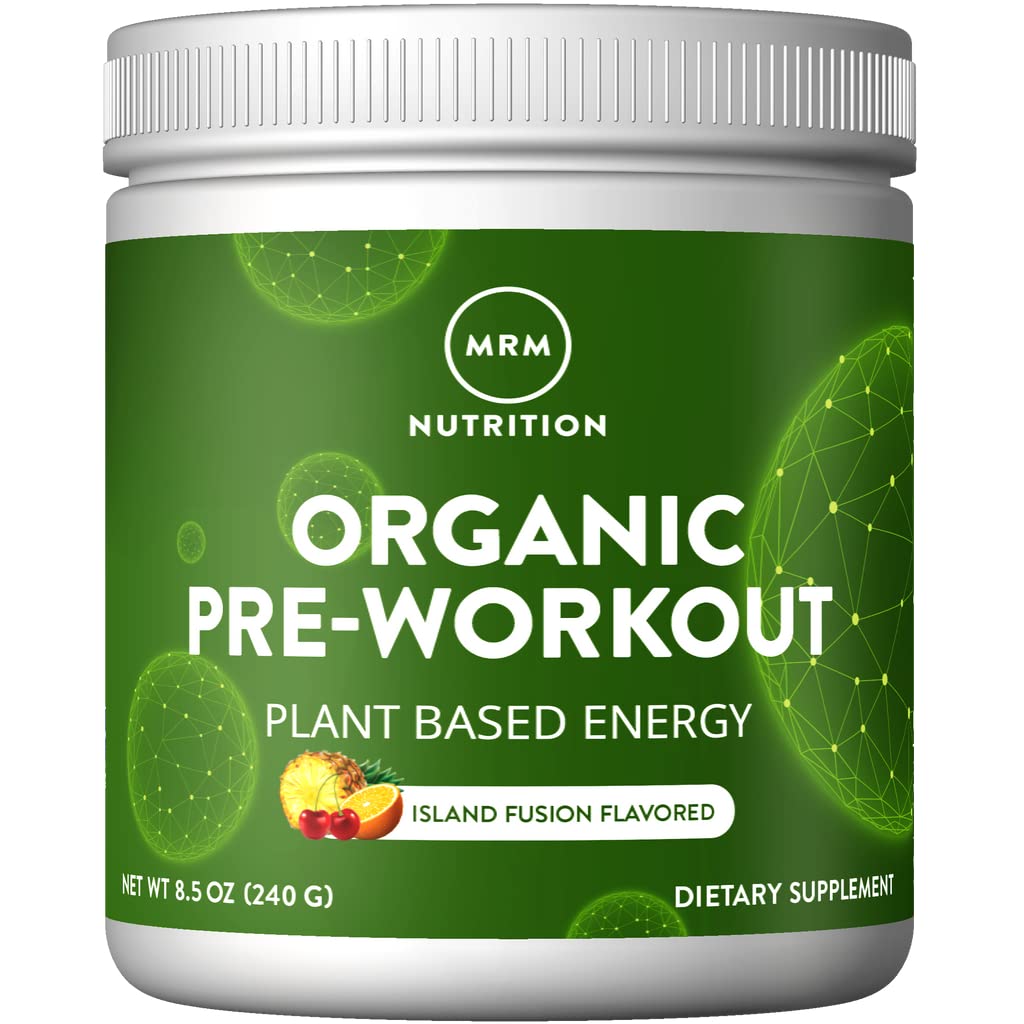 MRM Nutrition Organic Pre-Workout Powder 