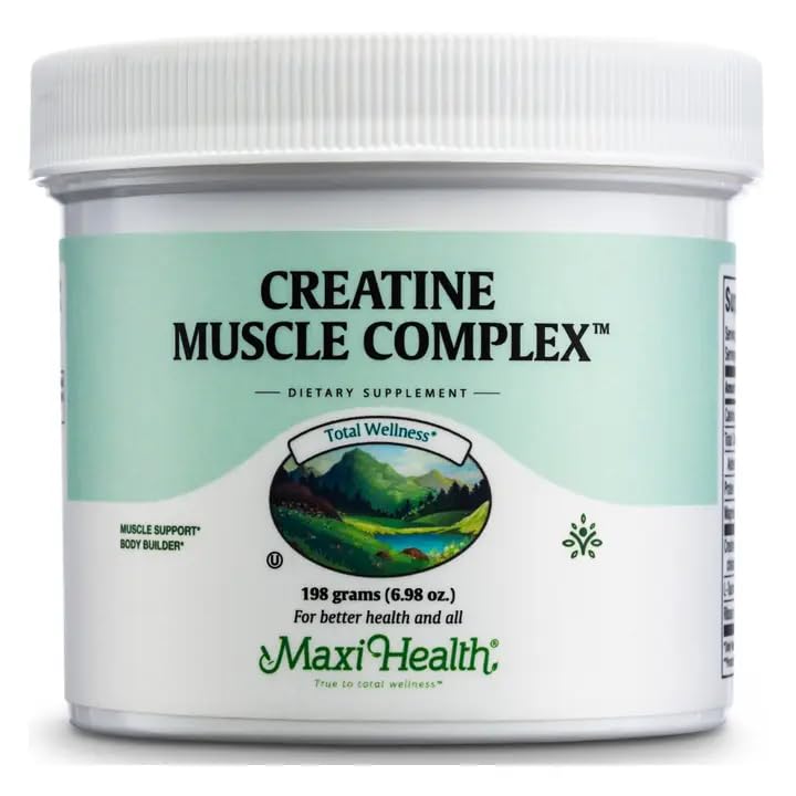 Maxi-Health Monohydraatti Creatiini lihasmassaa L-Tauriinia ja Ribose Powder - Ravitsemus täydentää ennen ja jälkeen harjoitus