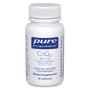 Puhdasta Kapseleita CoQ10 120 mg - Coenzyme Q10 täydentää sydämen terveyttä, energiaa, antioksidantteja, aivojen ja muistin terveys - soluterveyden, kognition ja kardiovaskulaarinen tuki* - 30 kapselia