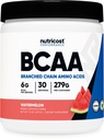 Nutricost BCAA Powder (Watermelon, 30 tarjoilua) - Optimaalinen 2:1:1 suhde
