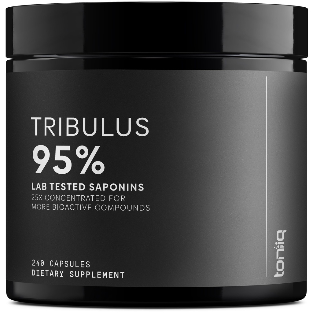 Tribulus Terrestris miehille - Ultra High Potency 25:1 Pura 95% saponiinit - 1300mg puhdas & tiivistetty Formula - kolmannen osapuolen laboratorio testattu puhtaus & laatu - 240 kapselia