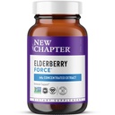 Uusi luku Vegaani Elderberry kapselit 64x Väkevä musta vanilja + mustaherukka kattava immuuni tukea, ei-GMO-projekti todennettu, gluteeniton, Certified Vegan, 30 kreivi
