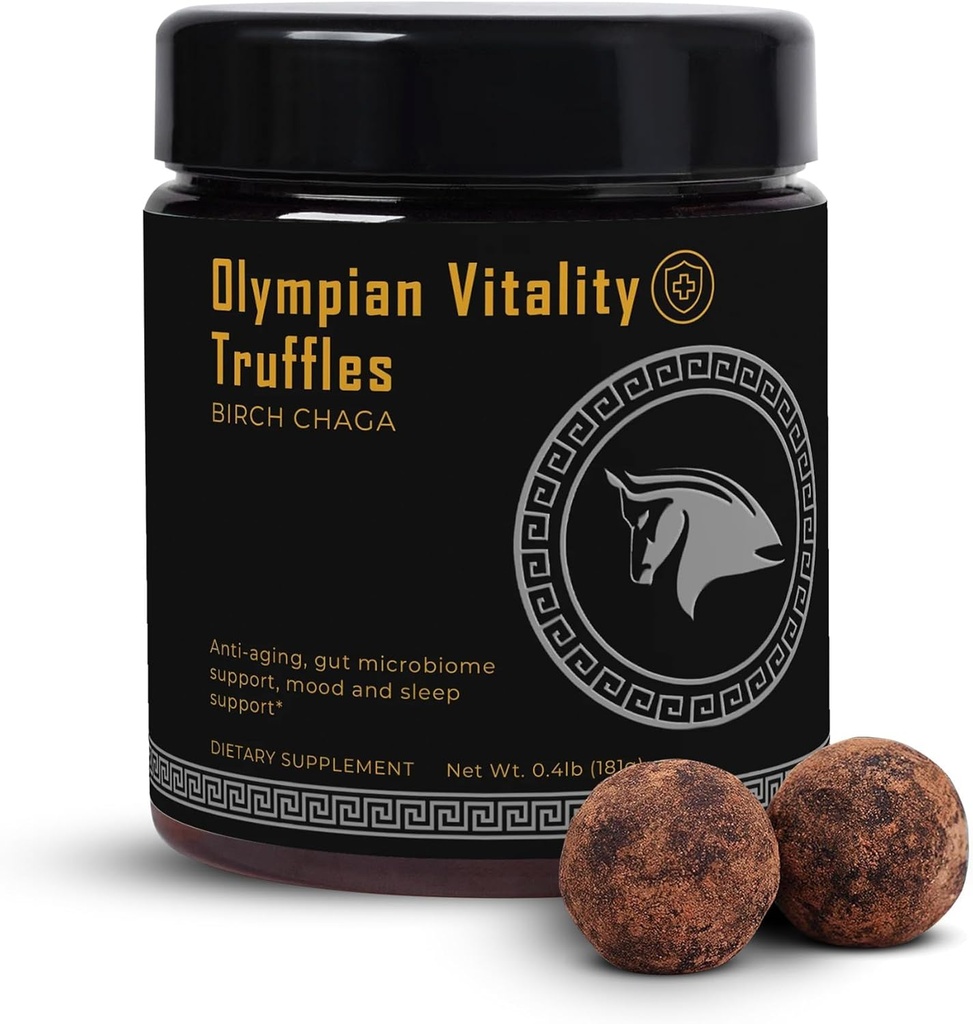 Olympian Vitality Tryffles ... Natural Gut Health Dessert & Gut Detox Supplement + Sleep Support ...