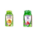 Vitafuusio Multi+ Immunosupport * Aikuisten Gummy vitamiinit C-vitamiini, Sinkki B12 Gummy vitamiinit, Vadelma maku, 60ct