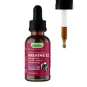 Animal Essentials Breathe EZ koiralle ja kissalle - Lemmikkieläinten hengitystä tukeva lisäosa, kirkas ja helppo hengitys, terve hengitys, kasviperäisten Formula - 2 Fl Oz