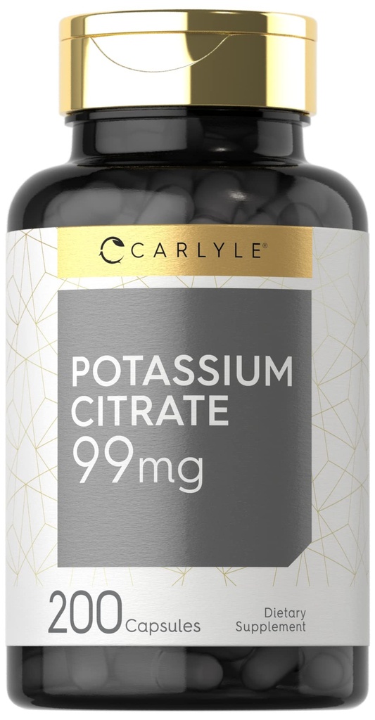Carlyle Kaliumsilikaattilisä 99 mg ... 200 kapselia...