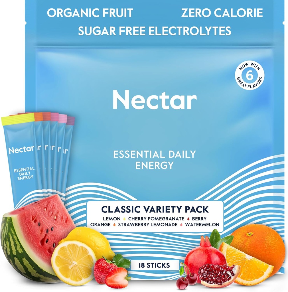 Nectar Energy Booster - Organic Cofeine, B12 & Electrolytes - Sokeriton & Zero Calorie ... Terveellinen kahvi, energiajuoma ja sooda Vaihtoehtoinen ...
