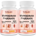 Vaihdevuodet täydentää naisille, 120 miljardia PMY Probiootti, 13-in-1 Yrtit & kasvitieteelliset Complex, Hormoni Menopause, Hot Flashs, Night Swats, Mood Swings, Unihäiriöt, Vegan, 120 Caps