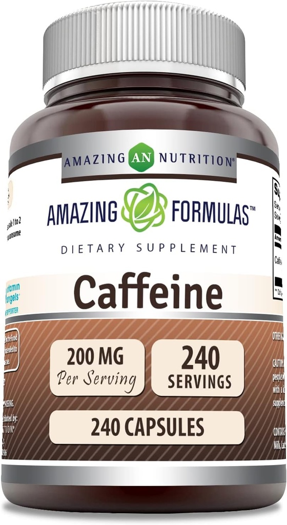 Hämmästyttävä Formula Kofeiini 200 Mg per tarjoilu 
