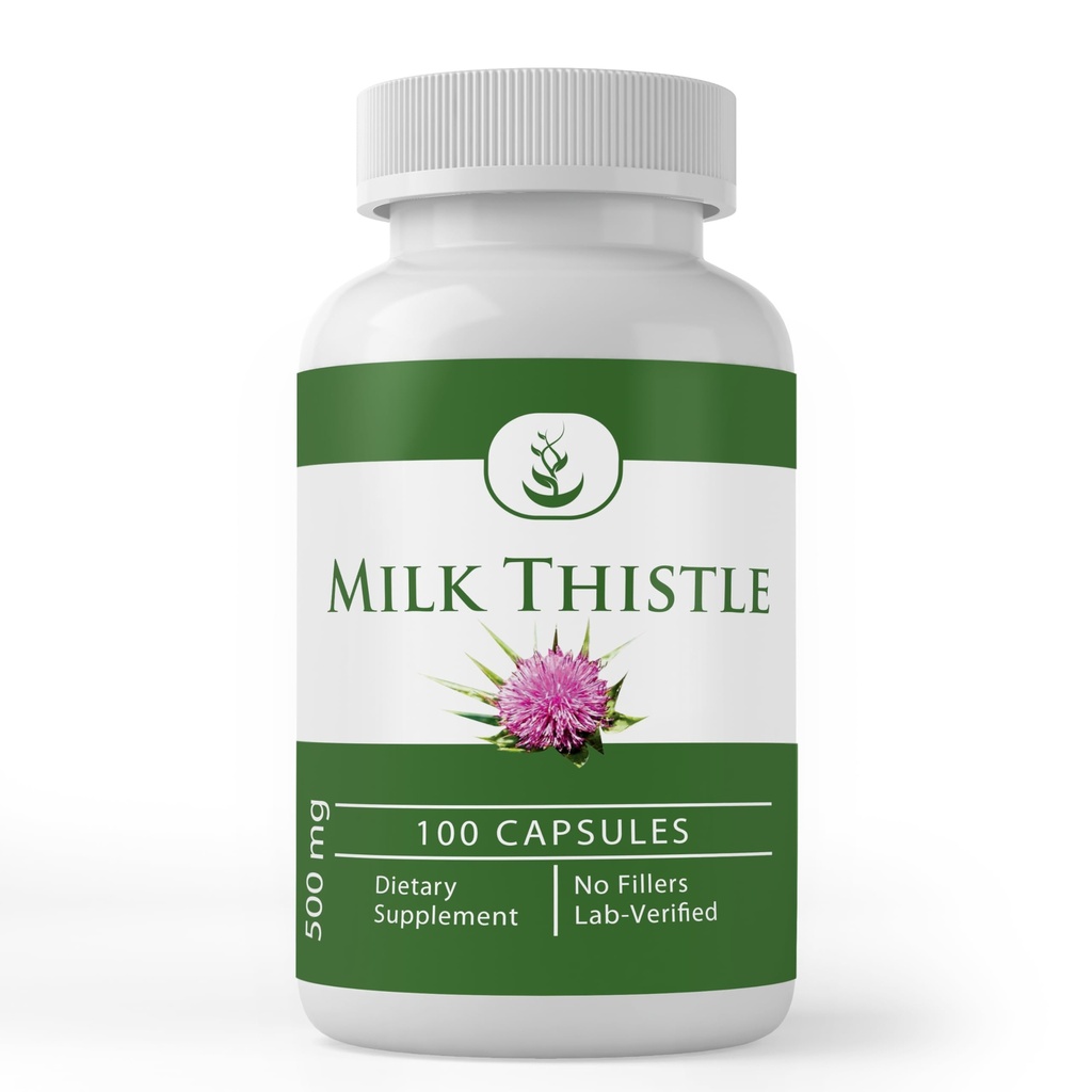 Alkuperäinen ainesosat Milk Thistle (100 kapselia) Ei magnesiumia tai riisiä Fillers, aina puhdas