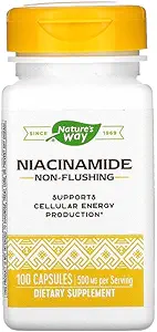 Nature's Way, Niasinamidi, 500 mg, 100 kapselia