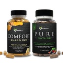 KaraMD Pure Nature & Comfort Guard Bundle | Whole Food Greens, Fruits & Vegetables Supplement + Movement Support | Non-GMO, Vegan, Gluten-Free (30 portioner vardera)
