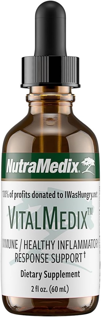 NutraMediax VitalMediax - Cat's Claw & Moringa Plant Extract - Daily Energy Supplement for Immunal Health & Overall Vitality - Rikas vitamiineja & Minerals (2oz)