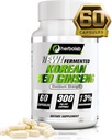 Herbolab Korean Red Ginseng Fermented 10:1 (13% ginsenosides) - Genuine Panax Ginseng från Korea 6 Years Old Roots - Patented Extract Technology